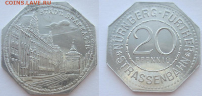 Транспортные нотгельды Нюрнберга-Фюрта. Краткий обзор. - с облаком.JPG