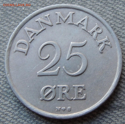Дания 25 эре 1949 до 19.03.2025 - Дания 25 эре 49.JPG