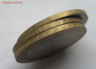 10 рублей 2010 «Всероссийская перепись населения»-3 штуки - IMG_7180.JPG