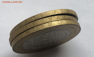 10 рублей 2010 «Всероссийская перепись населения»-3 штуки - IMG_7179.JPG