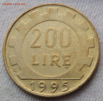 Италия 200 лир 1995 до 23.03.2025 - Италия 200 лир 95.JPG