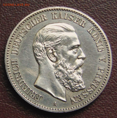 Пруссия. 2 марки 1888, Фридрих. До 23.03.25 в 22.00 МСК - DSC09558.JPG