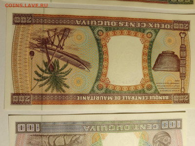 Мавритания 100+200+500 огуйя 1974-2002 гг.  UNC  до 24,03,25 - Мавр-1000-2002-5