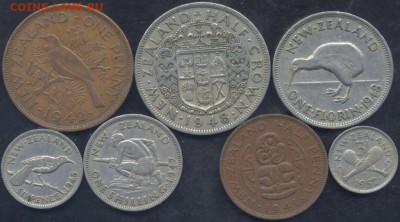 2 пенни- полукрона 1941-1952 г.г. - Георг Шестой