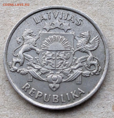 Латвия 2 лата 1993 75 лет республике до 22-00 21.03 - PXL_20250319_041838962~2