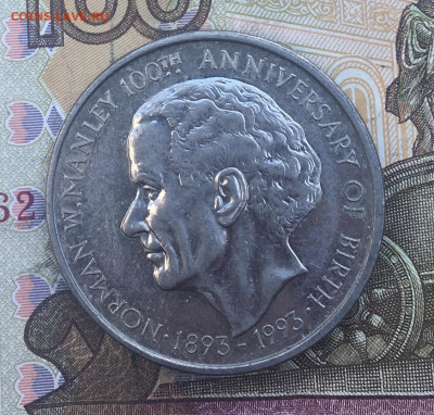 Ямайка 5 долларов 1993 до 25.03.2025 в 22.00 - IMG_E6820.JPG