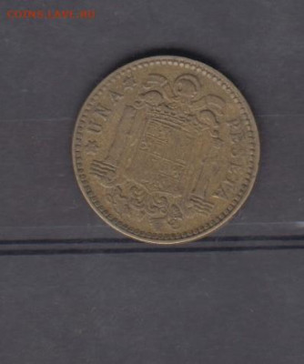 Испания 1953 (63) 1 песета до 23 03 - 17а