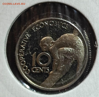 Гайана набор 3 мон.1977г.,Prooflike,до22.03.2025г. 22:00 мск - 1001211484