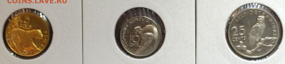 Гайана набор 3 мон.1977г.,Prooflike,до22.03.2025г. 22:00 мск - 1001211487
