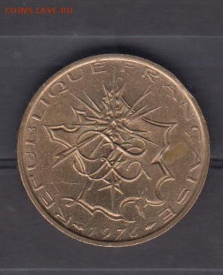 Франция 1976 10 франков (блеск) до 23 03 - 92а