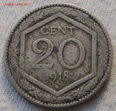 Италия 20 чентезимо 1918 №2 до 23.03.2025 - Италия 20 чентезимо 1918.2.JPG