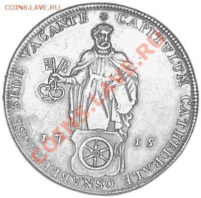 GERMAN STATES OSNABRUCK Thaler 1715 - 223524f