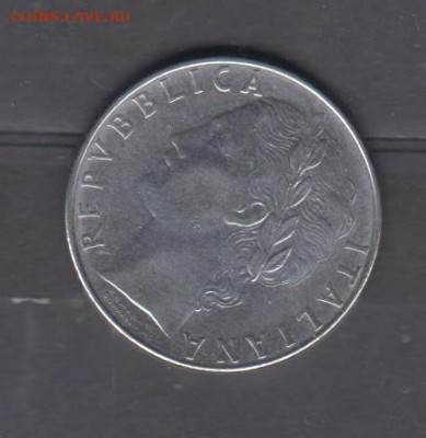 Италия 1977 100 лир ( блеск) до 24 03 - 95а