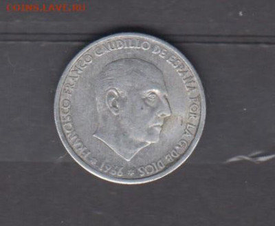 Испания 1966 (71) 50 сентимо до 24 03 - 117а