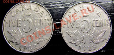 G52 5¢ Канада 1922, -23 до 14.02 в 22°° - G52 5c 22 23_1