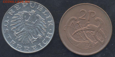 Австрия 10 шиллингов 1985 г.23.03.2025 г. 22 -00 МСК. - Ирландия