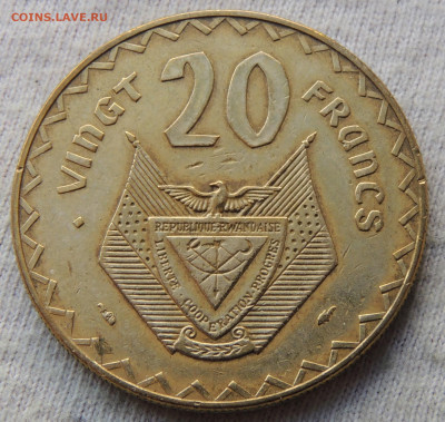 Руанда 20 франков 1977 до 26.03.2025 - Руанда 20 франков 77.JPG