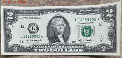 2 доллара США Пресс 2009  до 28.03.25  22-00 - 1 S
