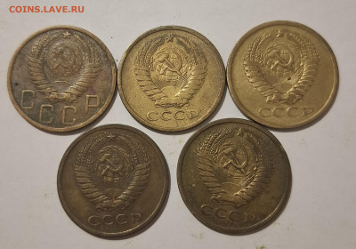 5 копеек 1951,1966,1969,1971,1972 до 25.03.2025 22:00 - 20250226_191603