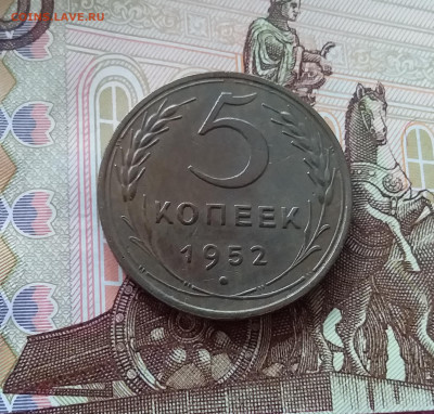 5 копеек 1952. До 27.03.25 в 22.00 - 20250323_160814