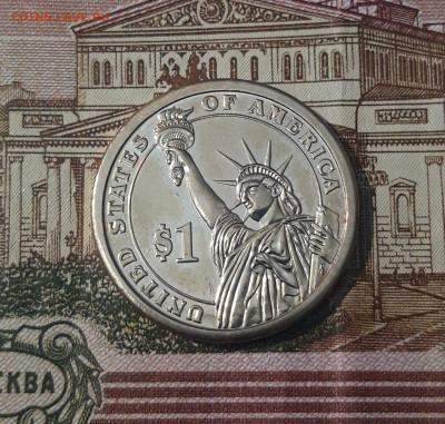 1 доллар 2007 года (D) ПРЕЗИДЕНТЫ ТОМАС ДЖЕФФЕРСОН До 30.03 - 20250219_220452