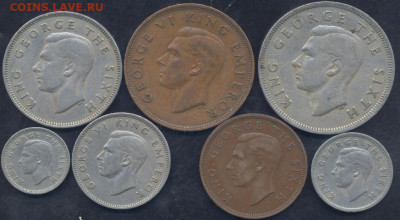 2 пенни- полукрона 1942-1952 г.г. - Георг Шестой1