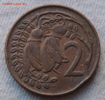 Новая Зеландия 2 цента 1971 до 30.03.2025 - Новая Зеландия 2 цента 1971.JPG