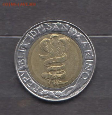 Сан Марино 1995 500 лир FAO до 30 03 - 11а