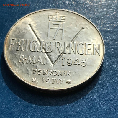 Норвегия 25 крон 1970, до 31.03.2025. - IMG-20250325-WA0013
