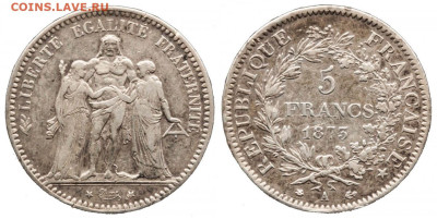 Франция 5 франков 1876 - france-5-francs-1875 (1)