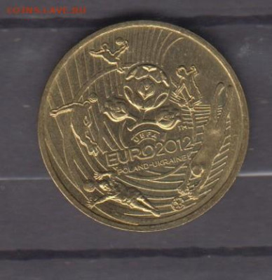 Польша 2012 2зл футбол Евро до 01 04 - 16