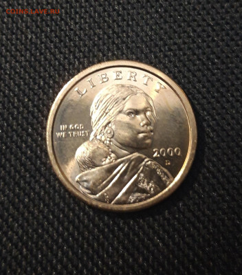 США 1 доллар 2000 (D) индианка САКАГАВЕЯ До 02.04 - 20250202_172759