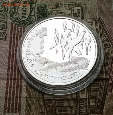 ФРГ 10 евро 2004 год. Национальный парк. Ваттенмеер. Пруф - 68