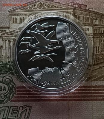 ФРГ 10 евро 2004 год. Национальный парк. Ваттенмеер. Пруф - 67