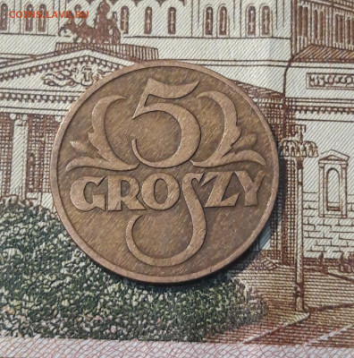 ПОЛЬША 5 ГРОШЕЙ 1931 года До 02.04 - 20250306_221923