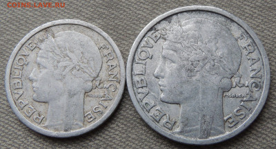 Франция погодовка 2 монеты 1949 до 30.03.2025 - Франция 49 х2 .JPG
