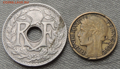 Франция погодовка 2 монеты 1932 до 30.03.2025 - Франция 32 х2 .JPG