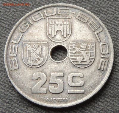 Бельгия 25 сантимов 1939 до 3.04.2025 - Бельгия 25 сантимов 39.JPG