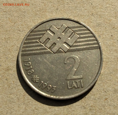 Латвия 2 лата 1993 75 лет республике ФИКС до 31.03 - PXL_20250329_105054824~2