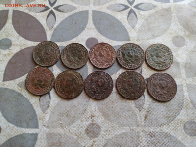 1 копейка 1924, 10 штук до 01.02.2025 - 1924 (21)