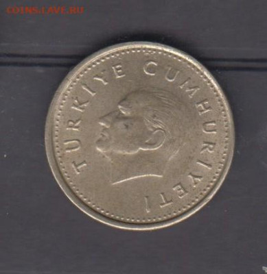 Турция 1991 1000 лир до 04 04 - 58а