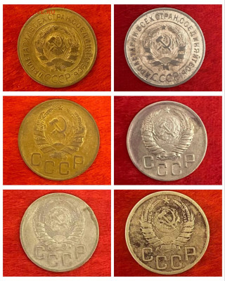 3 копейки 1930-1943 года, 6шт., до 93.94.2025 в 22:00 - IMG_1790