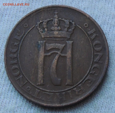 Норвегия 2 эре 1921 до 30.03.2025 - 2 эре 21.2 .JPG