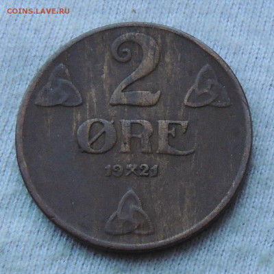 Норвегия 2 эре 1921 до 30.03.2025 - 2 эре 21.2.JPG