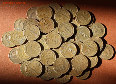 2 копейки  1961.62, 63,  годов (50 монет) - _20250122_144228.JPG