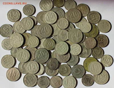 10,15,20 копеек 1931 - 1957г (70 монет). - _20250216_134953.JPG
