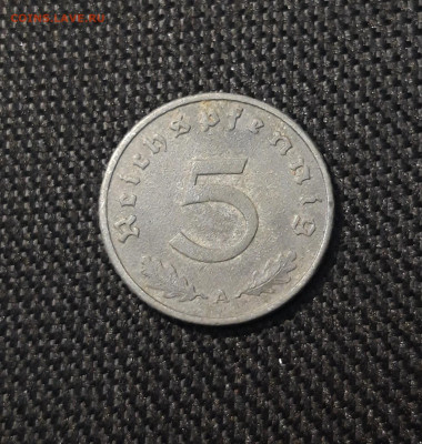 ГЕРМАНИЯ 5 РЕЙХСПФЕННИГОВ 1942 года До 05.04 - 20250308_003656