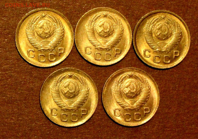 1 Копейка 1949 UNC (5 монет) - _20240418_152339.JPG
