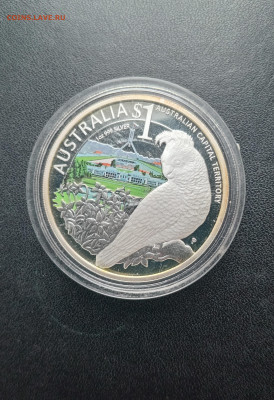 1 доллар 2010 Попугай Австралия До 06.04.2025 20-00мск - 20250330_145902