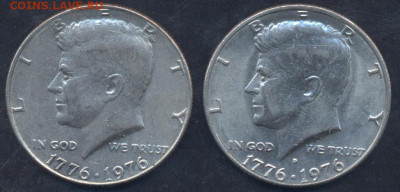 США 50 центов 1976 г. Денвер.3.04.2025 г. 22 -00 МСК. - США1